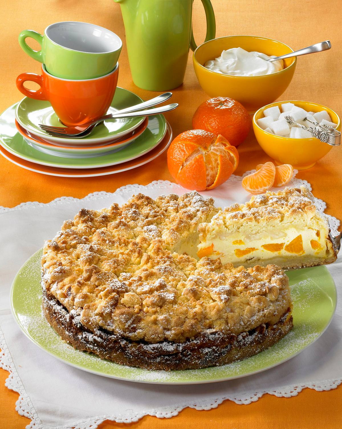 Käsekuchen mit Streuseln Rezept