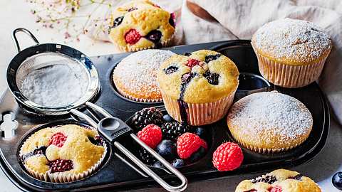 Käsekuchen-Muffins Rezept - Foto: ShowHeroes