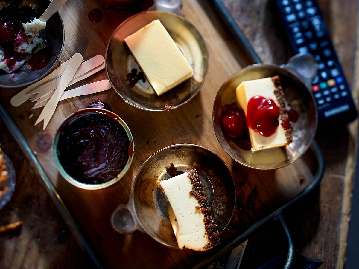 Käsekuchen unter Pumpernickelverdacht Rezept