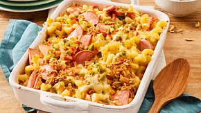 Käsenudeln mit Fleischwurst Rezept - Foto: LECKER @ Bauer Media Group