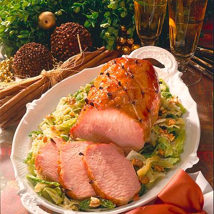 Kasseler auf Wirsingkohl Rezept Kasseler auf Wirsingkohl Rezept