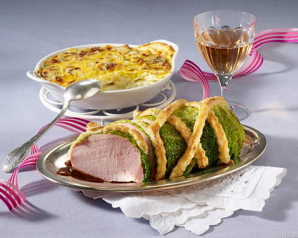 Kasseler in Blätterteig Rezept