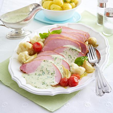 Kasseler in Kräutersoße Rezept Kasseler in Kräutersoße Rezept