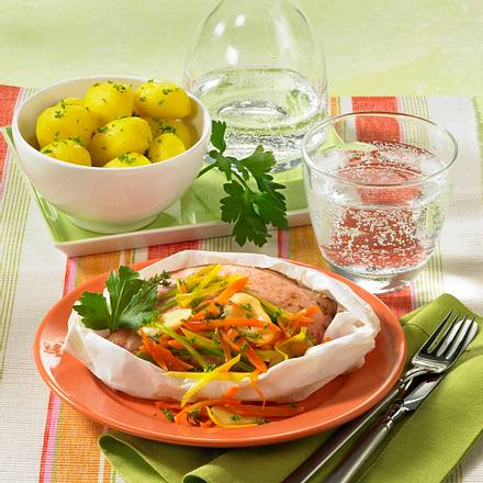 Kasseler in Pergamentpapier Rezept Kasseler in Pergamentpapier Rezept
