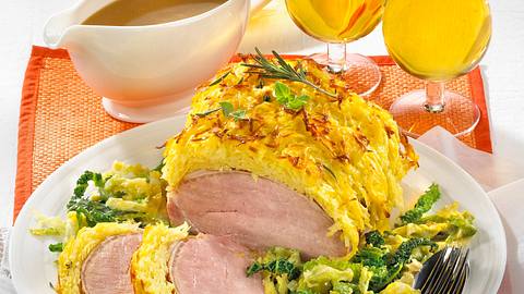 Kasseler mit Kartoffelkruste Rezept - Foto: House of Food / Bauer Food Experts KG