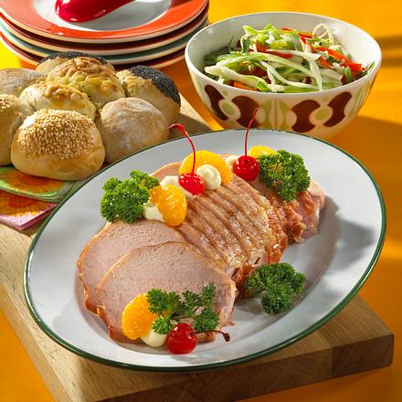Kasseler mit Krautsalat Rezept
