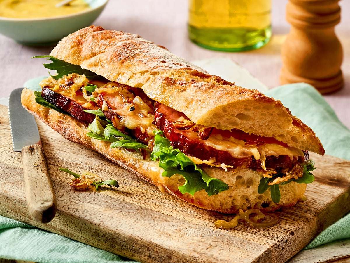 Kasseler-Sandwich Rezept