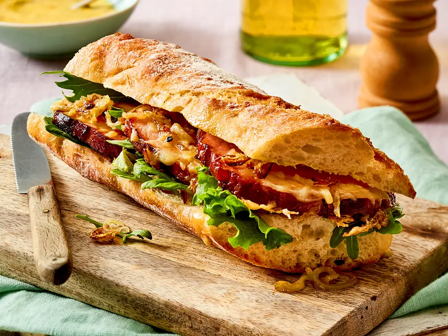 Kasseler-Sandwich Rezept Kasseler-Sandwich Rezept