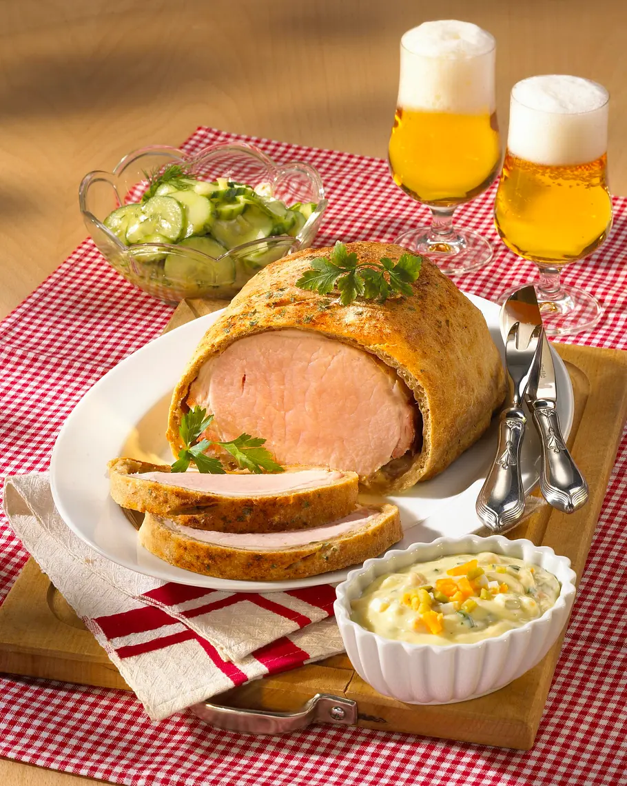 Kasselerbraten im Teigmantel Rezept Kasselerbraten im Teigmantel Rezept