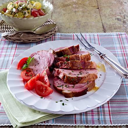 Kasselerbraten mit Kartoffelsalat Rezept