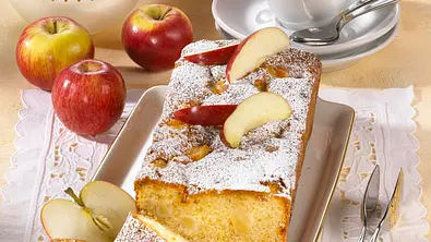 Kastenkuchen mit Äpfeln Rezept - Foto: LECKER @ Bauer Media Group