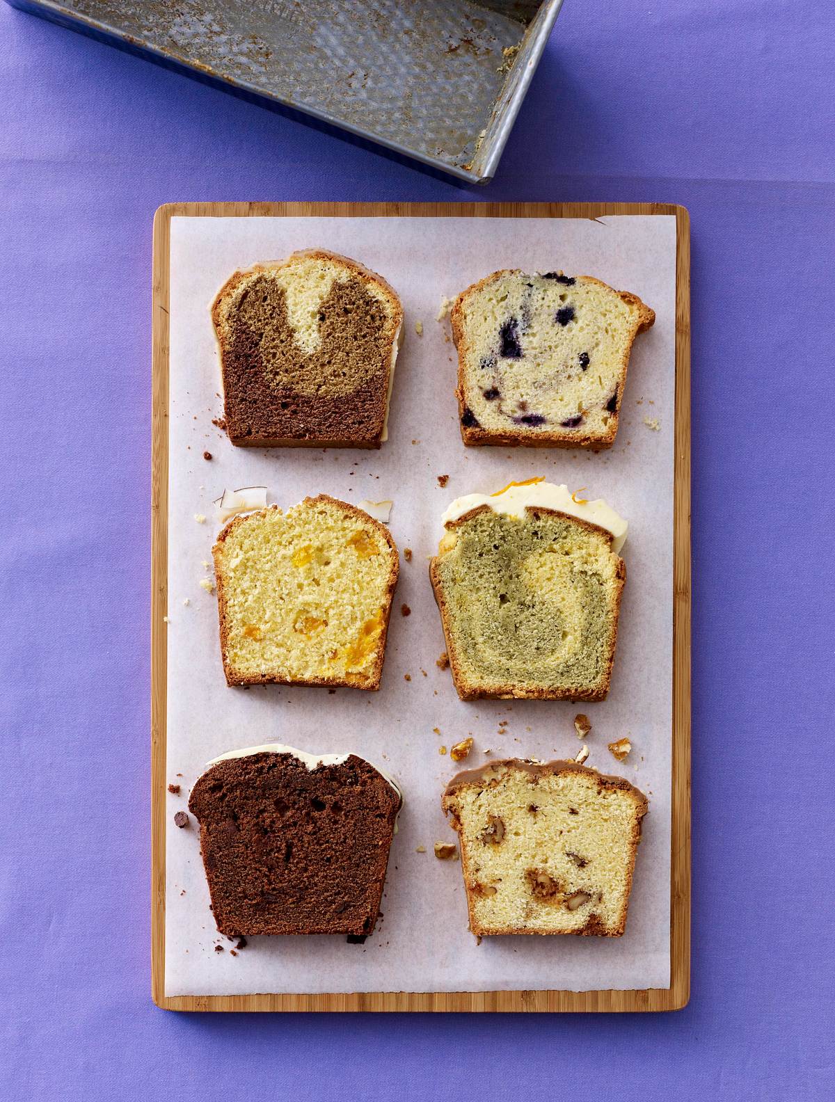 Kastenkuchen mit Blaubeeren und saurer Sahne Rezept