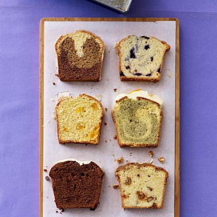 Kastenkuchen mit Blaubeeren und saurer Sahne Rezept