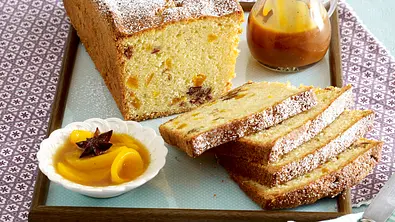 Kastenkuchen mit Trockenobst und 2 Toppings Rezept - Foto: LECKER @ Bauer Media Group