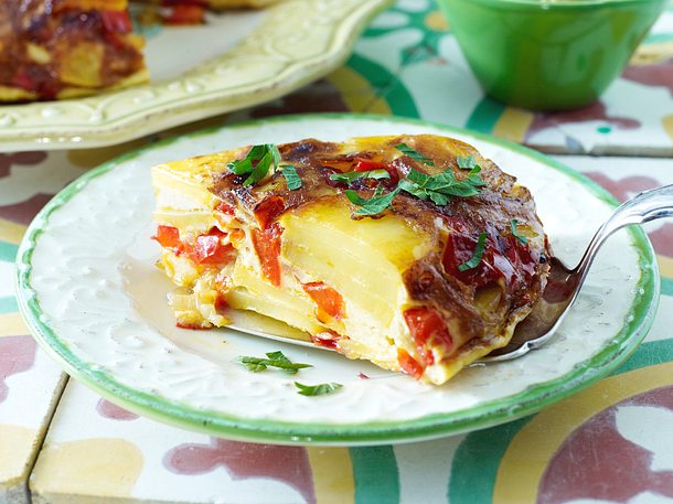 Katalanische Tortilla Rezept Katalanische Tortilla Rezept