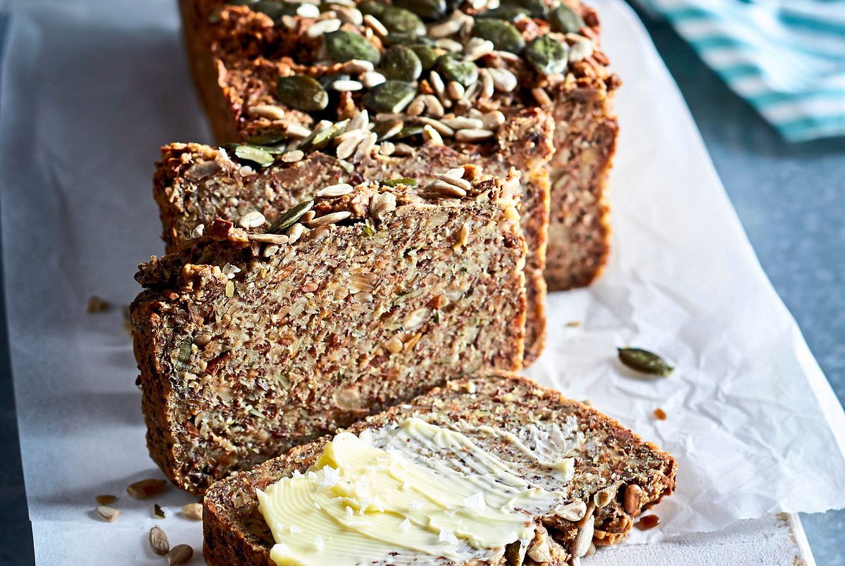 Kerngesundes Kraftkornbrot Rezept