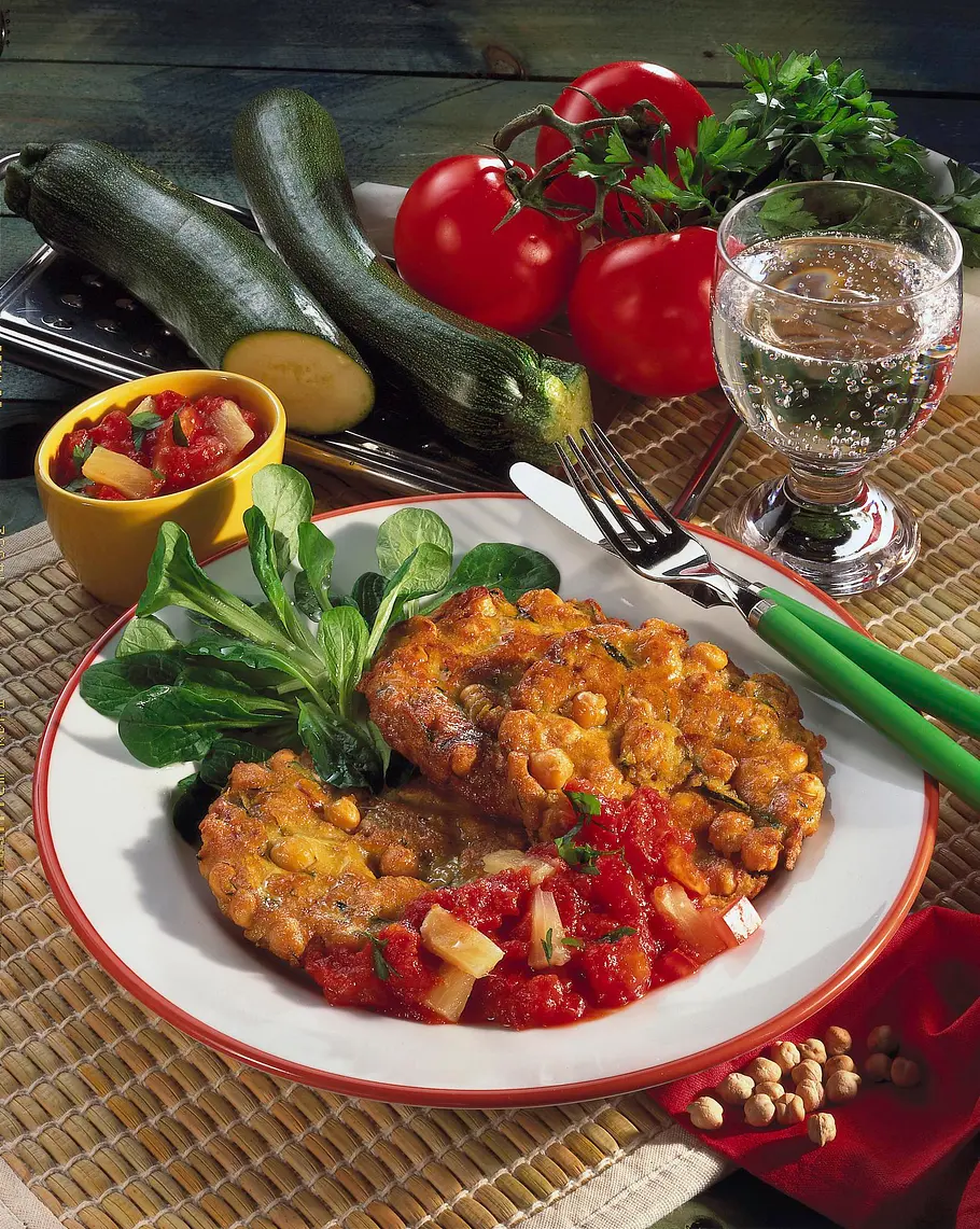 Kichererbsen-Küchlein Rezept Kichererbsen-Küchlein Rezept