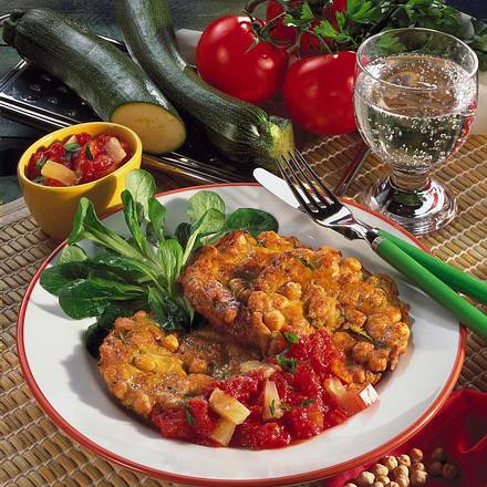 Kichererbsen-Küchlein Rezept Kichererbsen-Küchlein Rezept