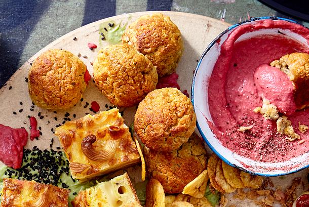 Kichererbsenbällchen Rezept Kichererbsenbällchen Rezept