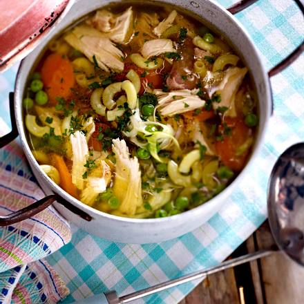 Kick-ass Chicken Soup Rezept Kick-ass Chicken Soup Rezept