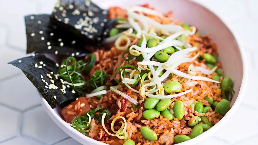 Kimchi Bratreis Rezept - Foto: LECKER @ Bauer Media Group Kimchi Bratreis Rezept - Foto: LECKER @ Bauer Media Group