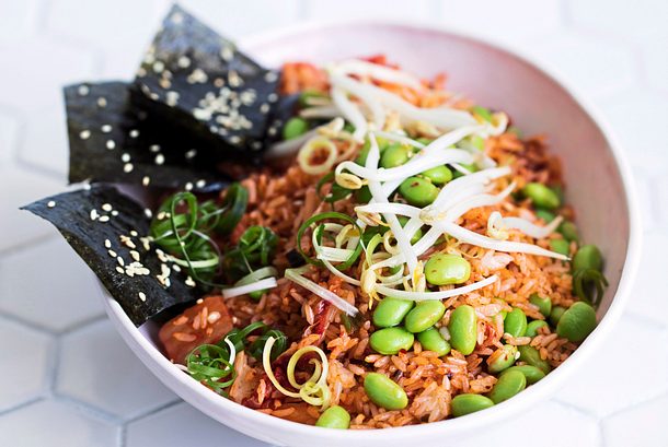 Kimchi Bratreis Rezept