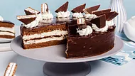 Kinder-Pingui-Torte Rezept - Foto: LECKER @ Bauer Media Group Kinder-Pingui-Torte Rezept - Foto: LECKER @ Bauer Media Group