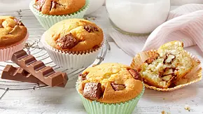 Kinderschokolade-Muffins Rezept - Foto: LECKER @ Bauer Media Group Kinderschokolade-Muffins Rezept - Foto: LECKER @ Bauer Media Group