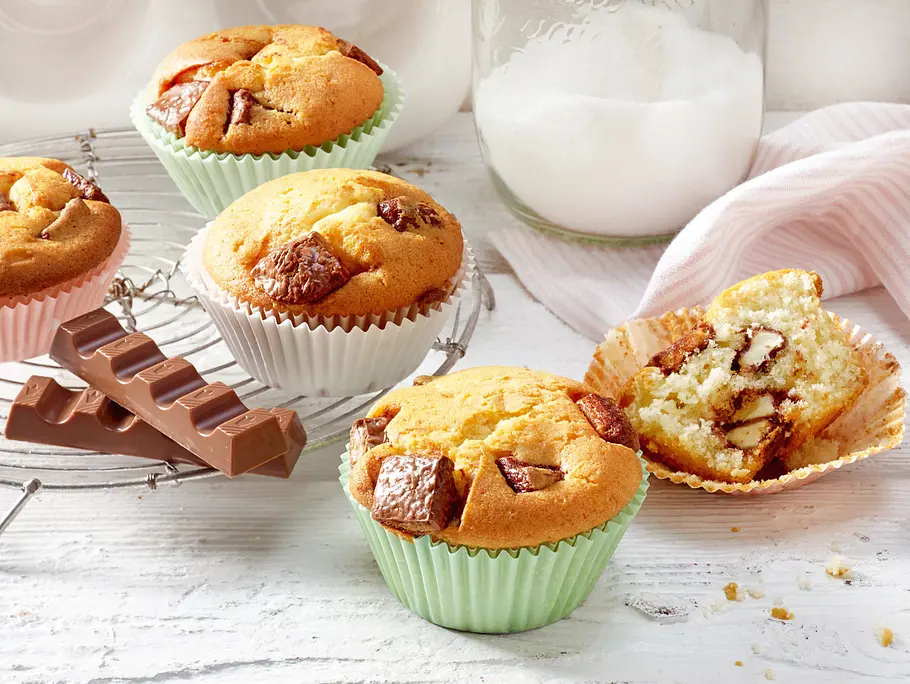 Kinderschokolade-Muffins Rezept