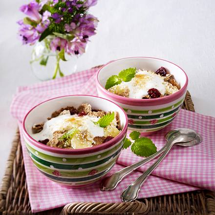 Kirsch-Bananen-Müsli Rezept Kirsch-Bananen-Müsli Rezept