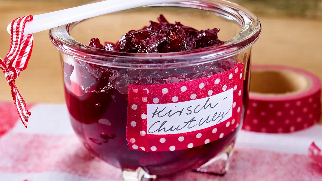 Kirsch-Chutney Rezept - Foto: LECKER @ Bauer Media Group Kirsch-Chutney Rezept - Foto: LECKER @ Bauer Media Group