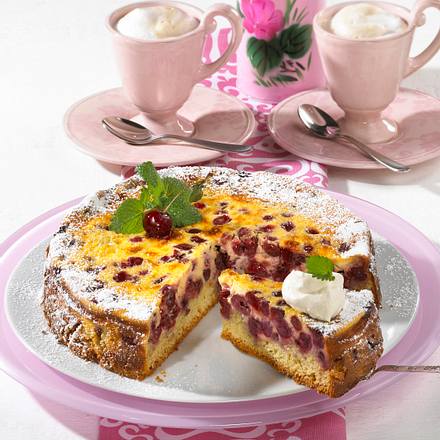 Kirsch-Käsekuchen Rezept