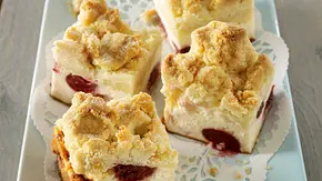 Kirsch-Käsekuchen mit Streuseln Rezept - Foto: LECKER @ Bauer Media Group