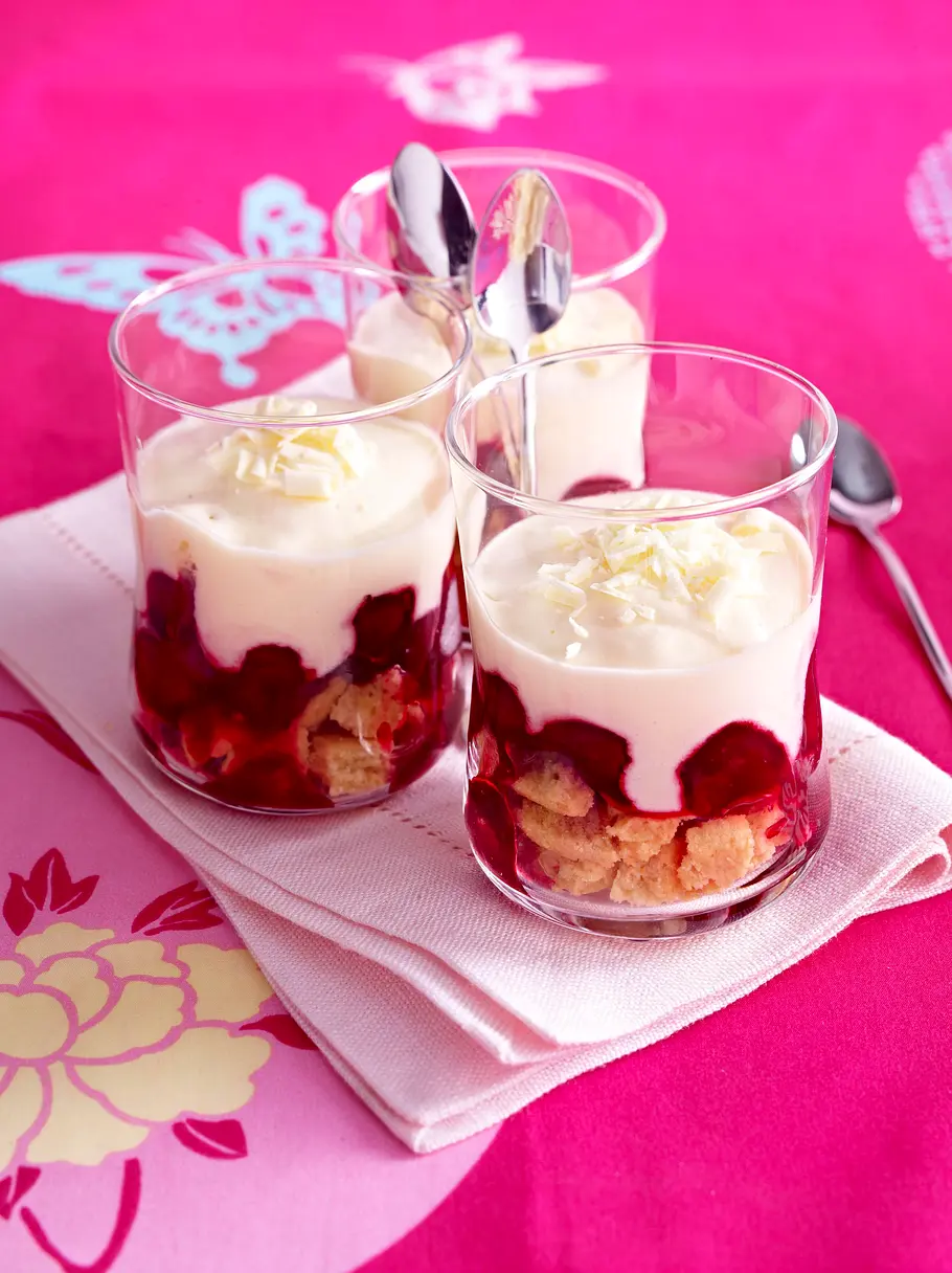 Kirsch-Keks-Dessert Rezept