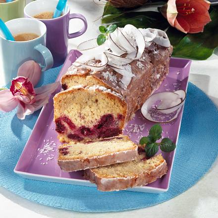 Kirsch-Kokos-Kastenkuchen Rezept