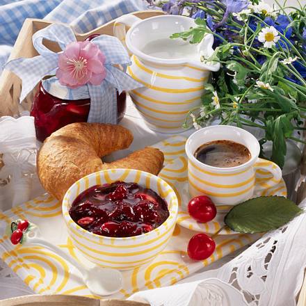 Kirsch-Mandel-Konfitüre Rezept
