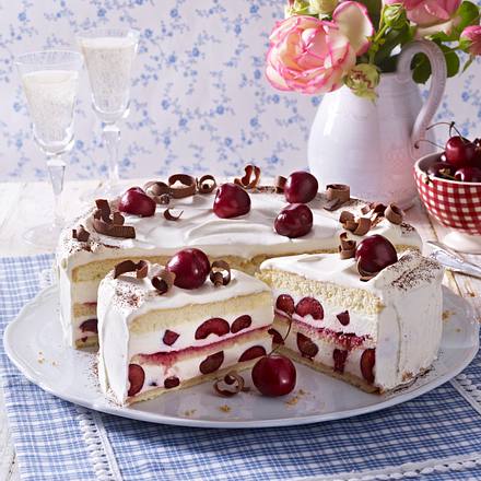Kirsch-Prosecco-Torte Rezept Kirsch-Prosecco-Torte Rezept