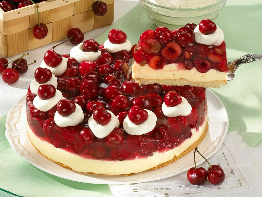 Kirsch-Pudding-Torte Rezept Kirsch-Pudding-Torte Rezept