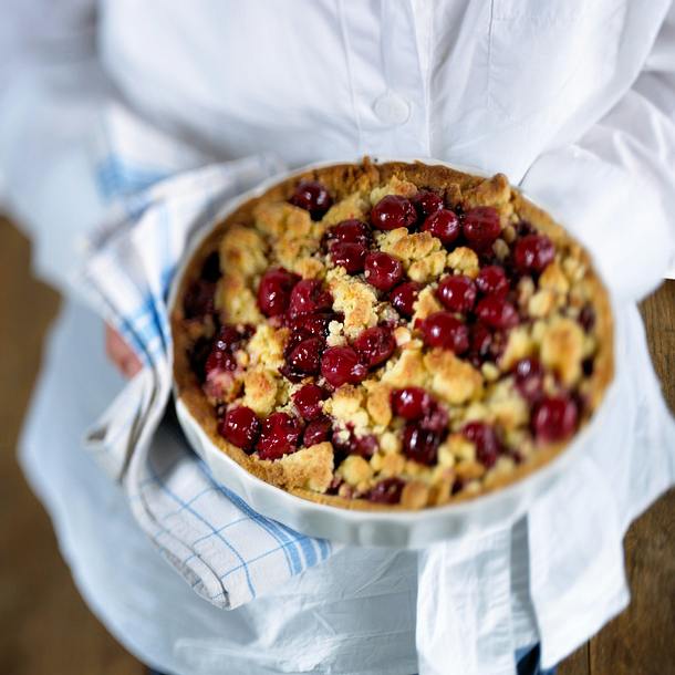 Kirsch-Streusel-Tarte Rezept Kirsch-Streusel-Tarte Rezept