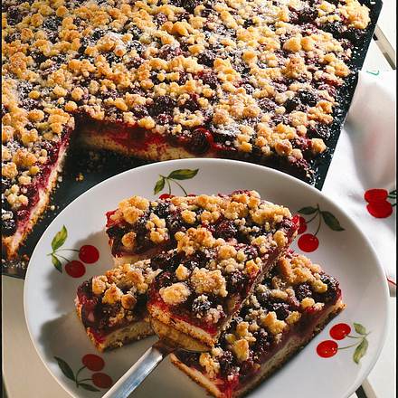 Kirsch-Streuselkuchen Rezept
