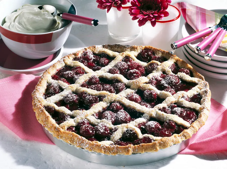 Kirsch-Tarte Rezept Kirsch-Tarte Rezept