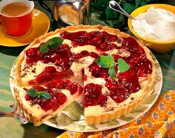Kirsch-Tarte (Diabetiker) Rezept