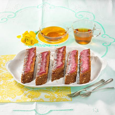 Kirsch-Tee-Blechkuchen Rezept Kirsch-Tee-Blechkuchen Rezept