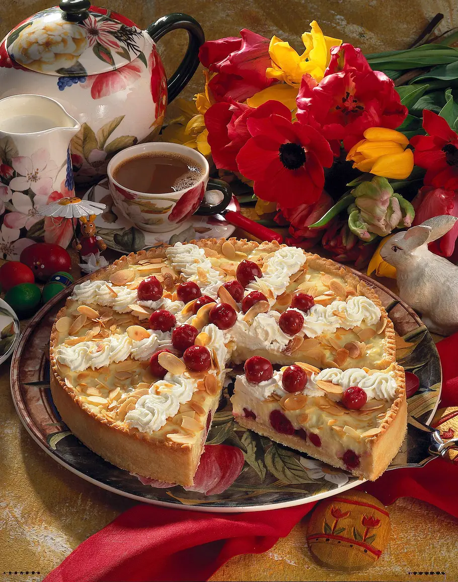 Kirsch-Vanille-Kuchen Rezept