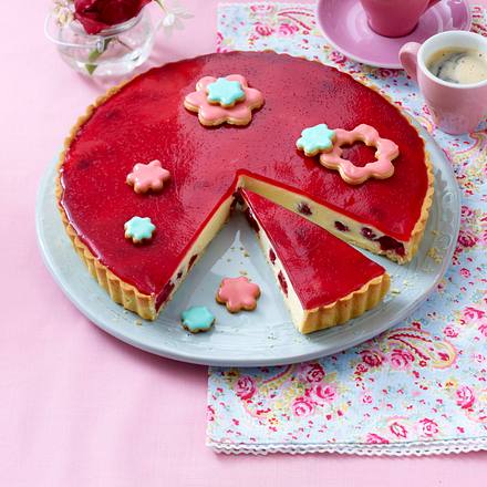 Kirschblüten-Tarte Rezept Kirschblüten-Tarte Rezept