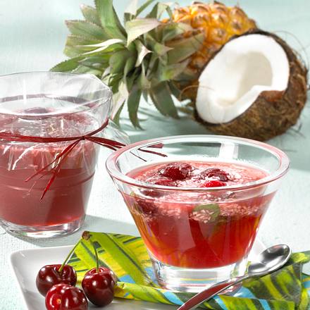 Kirschgelee "Piña Colada" Rezept
