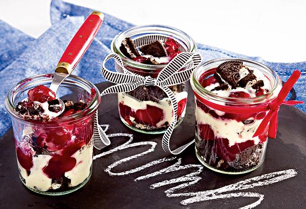Kirschige Kekscreme Rezept Kirschige Kekscreme Rezept