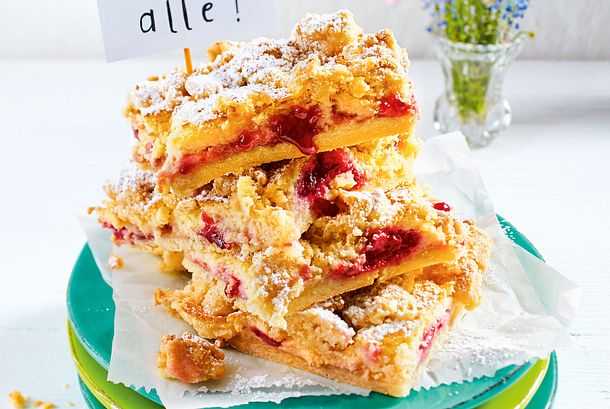 Kirschkäsekuchen vom Blech Rezept Kirschkäsekuchen vom Blech Rezept