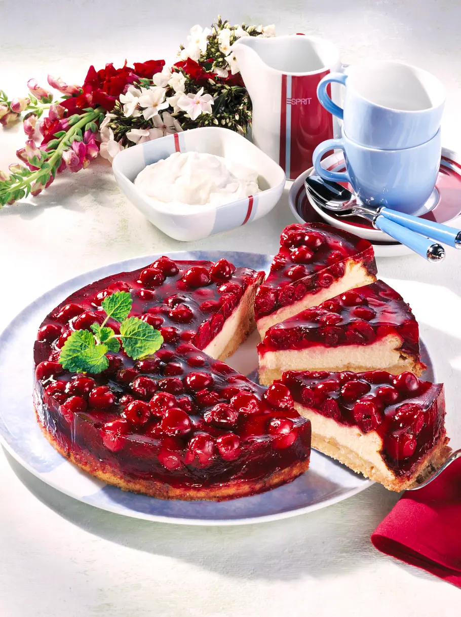 Kirschkäsekuchen Rezept Kirschkäsekuchen Rezept