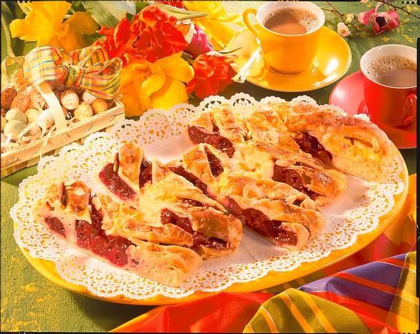 Kirschstreifen Rezept Kirschstreifen Rezept